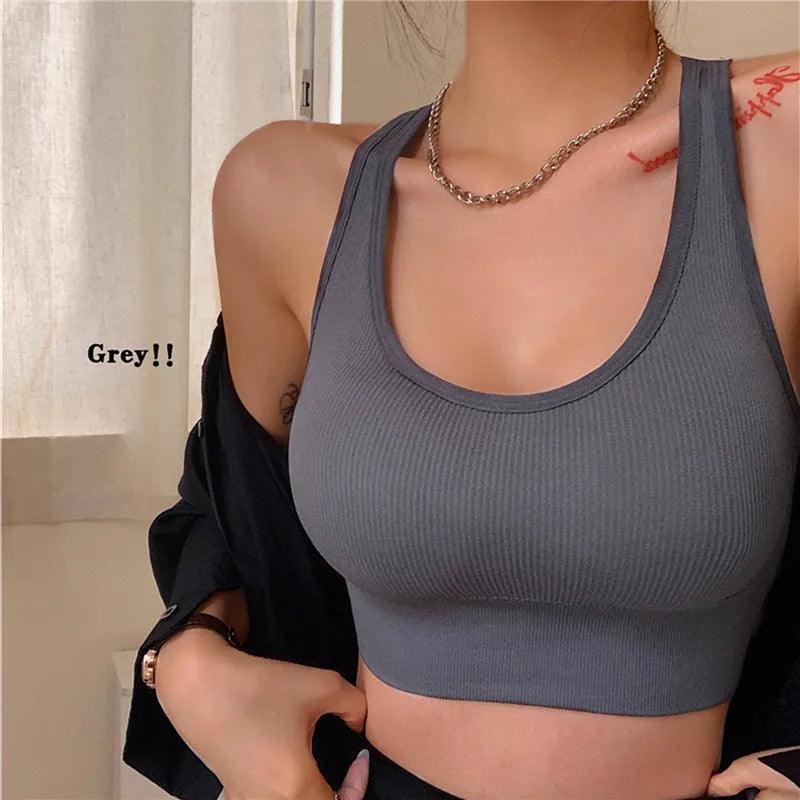 Sexy Sports Bra Yoga Bra Fitness Top women Seamless High impact Sports Bra Sports Underwear Push-Up Bra Sportswear Bralette-THAT FASHION STORE