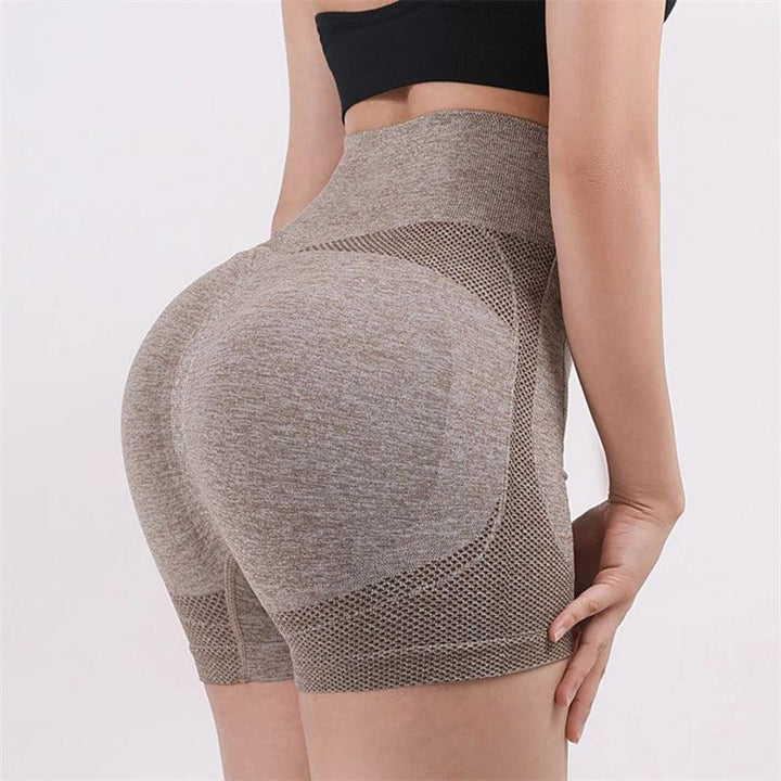 Women Yoga Short Peach Buttocks Pants Fitness Leggings Lady Gym Tight Running Shorts Big Hip High Waist Seamless Shorts For Girl-THAT FASHION STORE