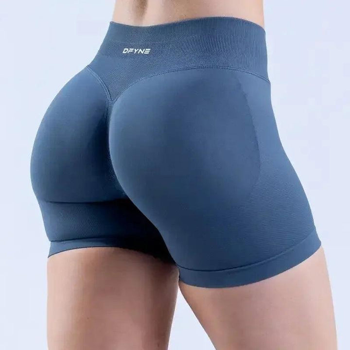 Impact Scrunch Bum Shorts Women Seamless Workout Leggings Low Waist Band Shorts Biker Yoga Pants Sports Wear Gym Stretch Fitness-THAT FASHION STORE