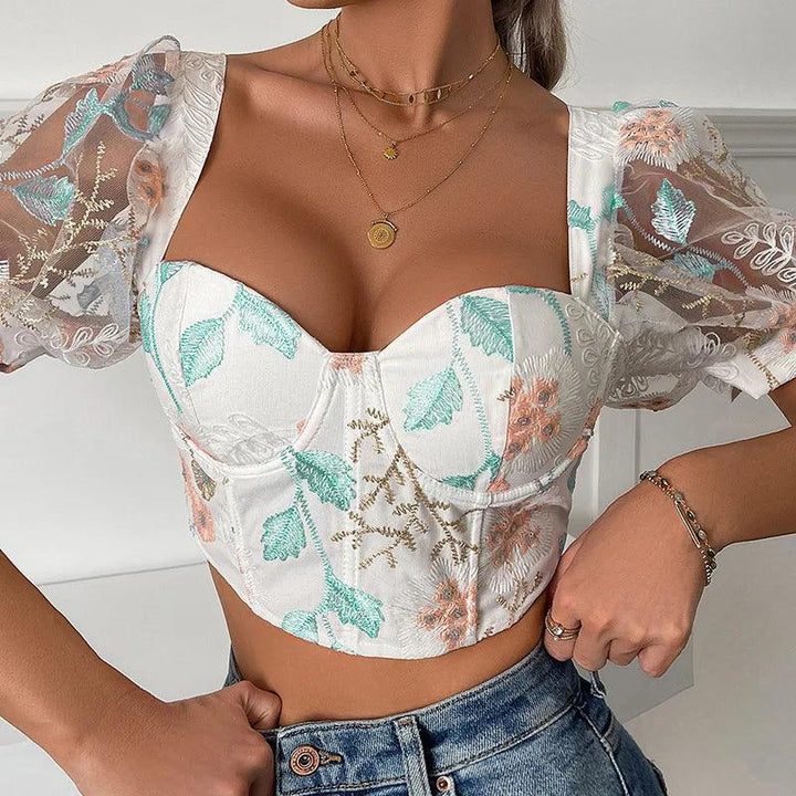 Summer Bralette Women Bra Sexy Party Bustier Ladies Corset Underwear Push Up Bras Woman Clothing Shaper Club Crop Tops Lingerie-THAT FASHION STORE