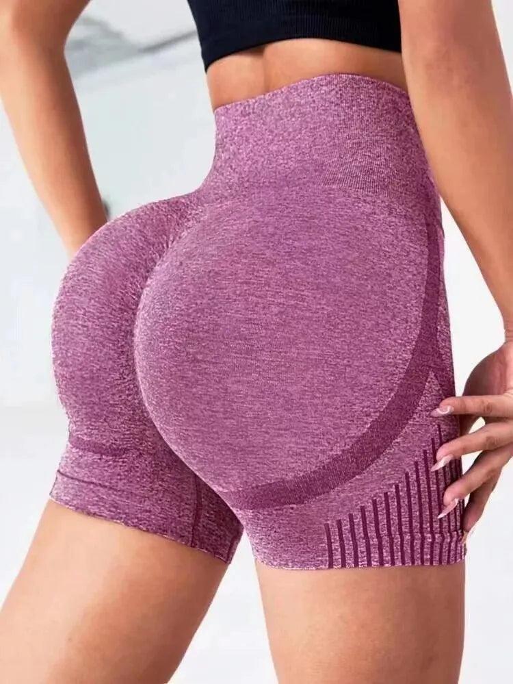 Women Yoga Shorts High Waist Workout Shorts Fitness Yoga Lift Butt Fitness Ladies Yoga Gym Running Short Pants Sportswear-THAT FASHION STORE