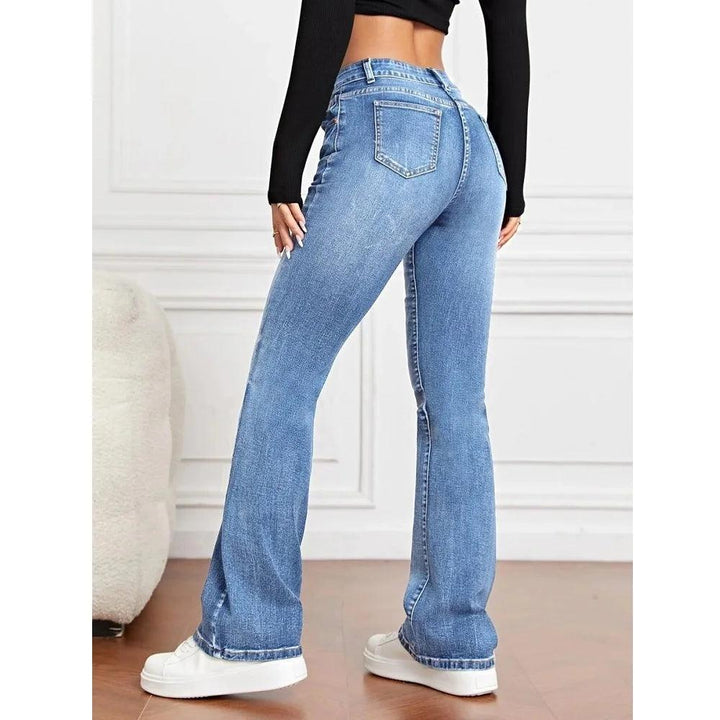 Women Stretch Denim Jeans Ladies Slim Straight Pants Casual Pantalones de mujer pantalon femme-THAT FASHION STORE