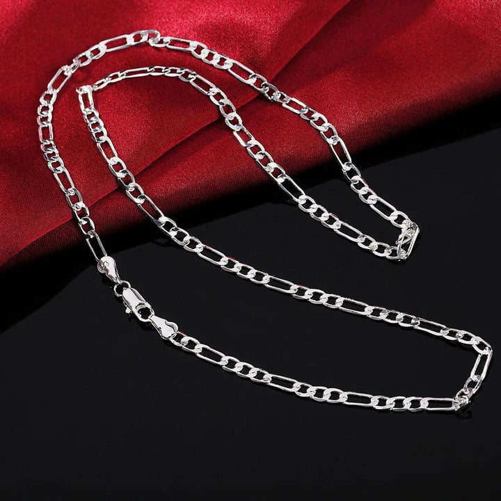 925 Sterling Silver 16/18/20/22/24/26/28/30 Inch Chains Necklace For Women Men Luxury Designer Jewelry Free Shipping Chshine-THAT FASHION STORE