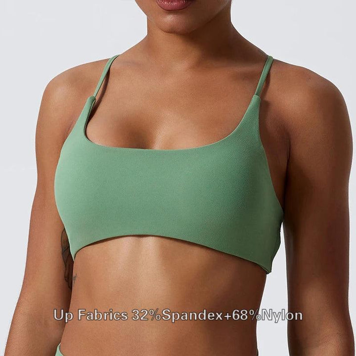 Comfort Sexy Sports Bra Gym Top Women Training Yoga Clothes Stretch Women Sports Underwear Fitness Workout Back Cross Yoga Bra-THAT FASHION STORE