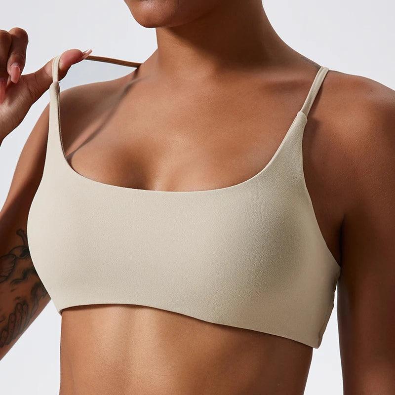 Super Soft Fabric Back Cross Sports Bra Gym Top Women Higher Quality Yoga Clothes Women Fitness Running Bra Workout Yoga Bra-THAT FASHION STORE