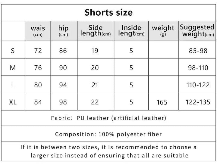 2024 New Spice Girl Y2k Retro Nightclub Sexy Low Waist Bodycon PU Leather Shorts Boots Shorts Woman-THAT FASHION STORE