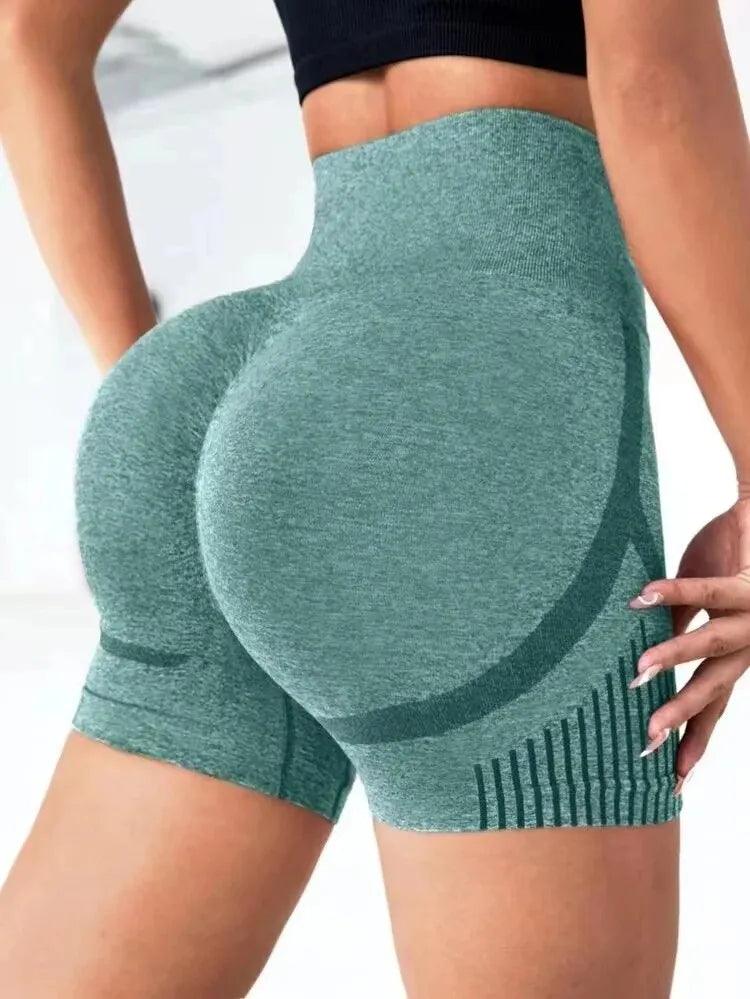 Women Yoga Shorts High Waist Workout Shorts Fitness Yoga Lift Butt Fitness Ladies Yoga Gym Running Short Pants Sportswear-THAT FASHION STORE