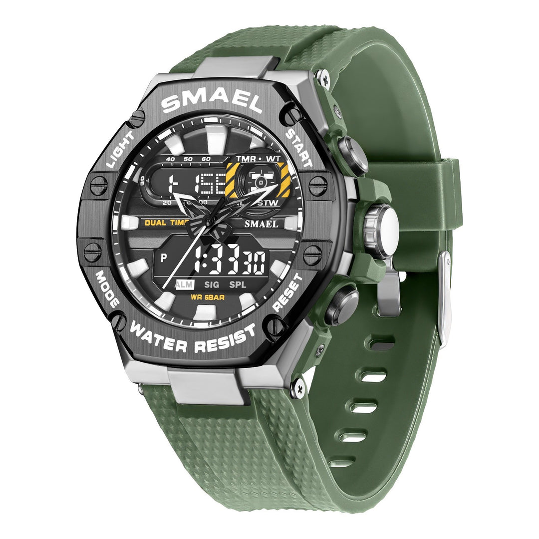 Digital Alloy Electronic Watch Men-THAT FASHION STORE