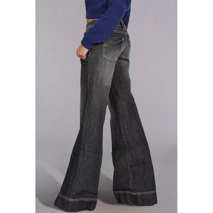 Women's Jeans Look Slimmer With Water Wash Micro-THAT FASHION STORE