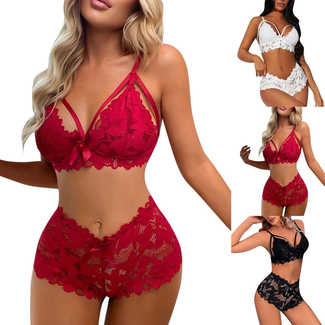 Adult Fun Underwear Underwear Sexy Lace Perspective Passionate Pajamas Sex Tools For Women Fun Underwear Lingerie Set Sexie-THAT FASHION STORE