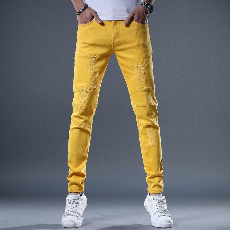 Skinny Jeans Men's Simple Business-THAT FASHION STORE