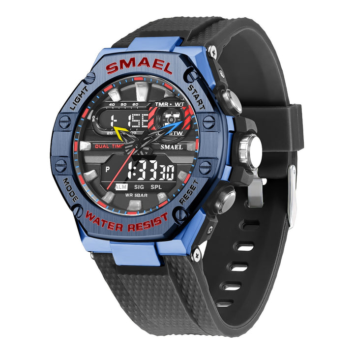 Digital Alloy Electronic Watch Men-THAT FASHION STORE