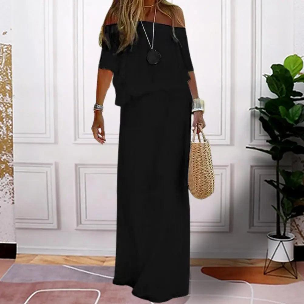 Chic and Elegant White Bohemia Dress V-neck Lace Up Cover Up For Woman 2023 Summer Maxi Dress Beachwear Holiday Beach Slip Dress-THAT FASHION STORE