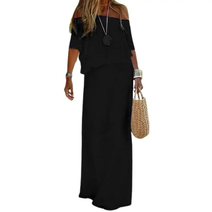 Chic and Elegant White Bohemia Dress V-neck Lace Up Cover Up For Woman 2023 Summer Maxi Dress Beachwear Holiday Beach Slip Dress-THAT FASHION STORE