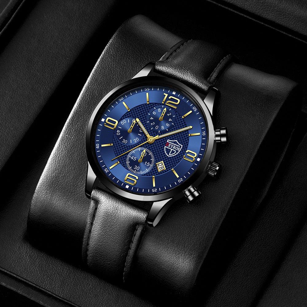 Men's Fashion Simple Calendar Luminous Quartz Watch-THAT FASHION STORE