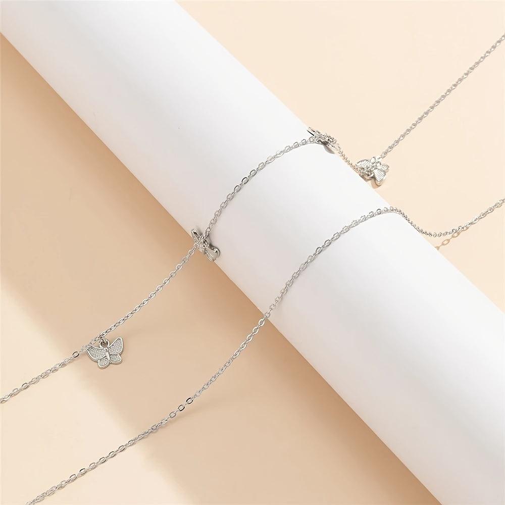 Trendy Alloy Butterfly Pendant Waist Chain Ladies Sexy Belly Body Chain Jewelry Suitable For Women's Daily Wear Festival Jewelry Gifts-THAT FASHION STORE