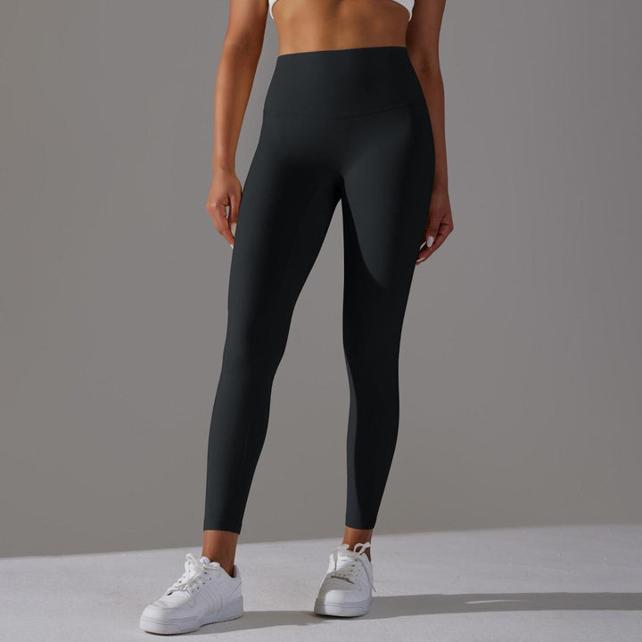 Double-sided Sanding Nude Feel Breathable Cropped Pants Hip Lifting Peach Sports Fitness Yoga Pants-THAT FASHION STORE