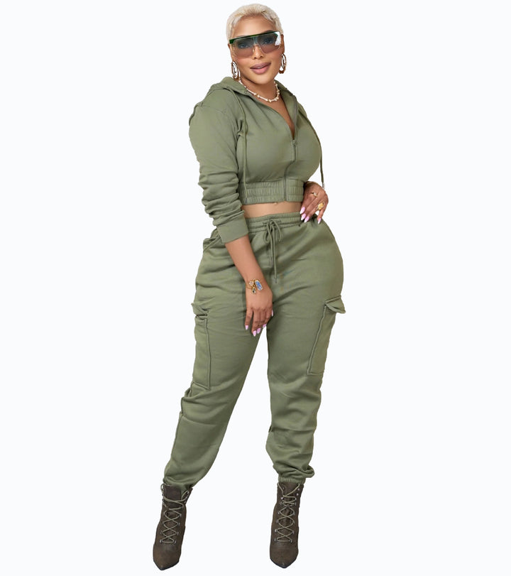 Women's Casual Sweater Pants Suit - THAT FASHION STORE