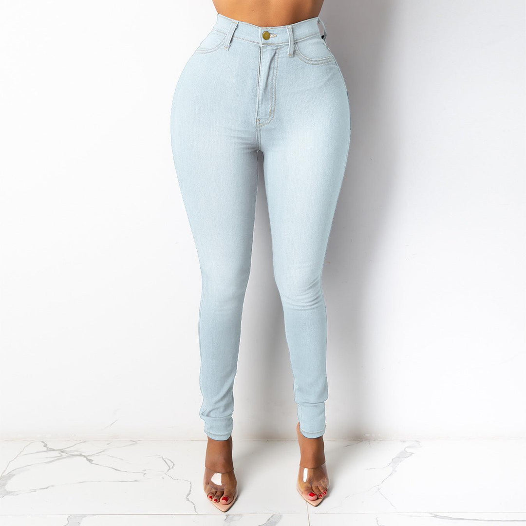 Fashion Women's Wear Jeans Slim Fit-THAT FASHION STORE