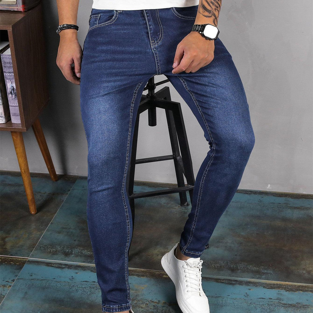 Men's Fashion Casual Stretch Skinny Jeans-THAT FASHION STORE