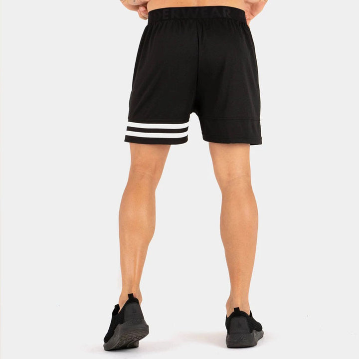 Quick-drying Slim Fit Running Unilateral Striped Sports Shorts Men-THAT FASHION STORE