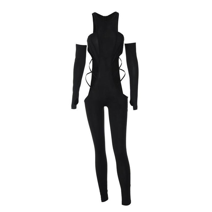 Fashion Personality Slim Trousers Jumpsuit Women-THAT FASHION STORE