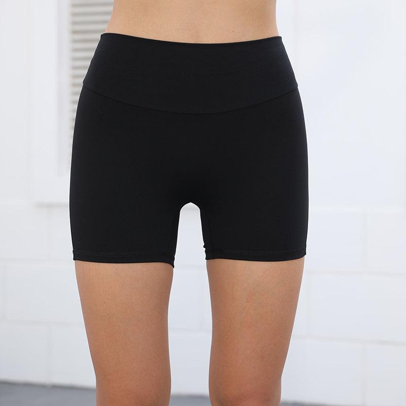 High Waist Hip Lifting Shorts With Pockets Quick Dry Yoga Fitness Sports Pants Summer Women Clothes-THAT FASHION STORE