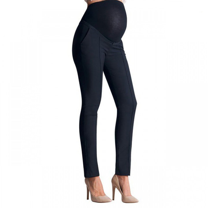 Maternity Pregnancy Skinny Trousers Work Out Pants Elastic-THAT FASHION STORE