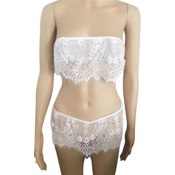 New Lace Embroidery Bra Set Women Plus Size Push Up Underwear Set Bra and Panty Set Cup For Female Lingerie-THAT FASHION STORE