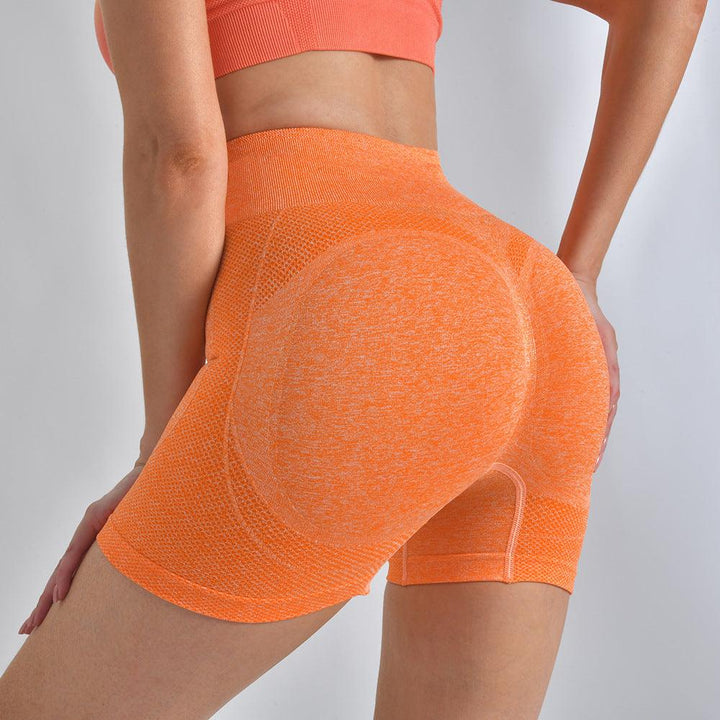 Striped Yoga Shorts High Waist Hip-lifting Tight Pants For Women Running Fitness Sports Leggings-THAT FASHION STORE