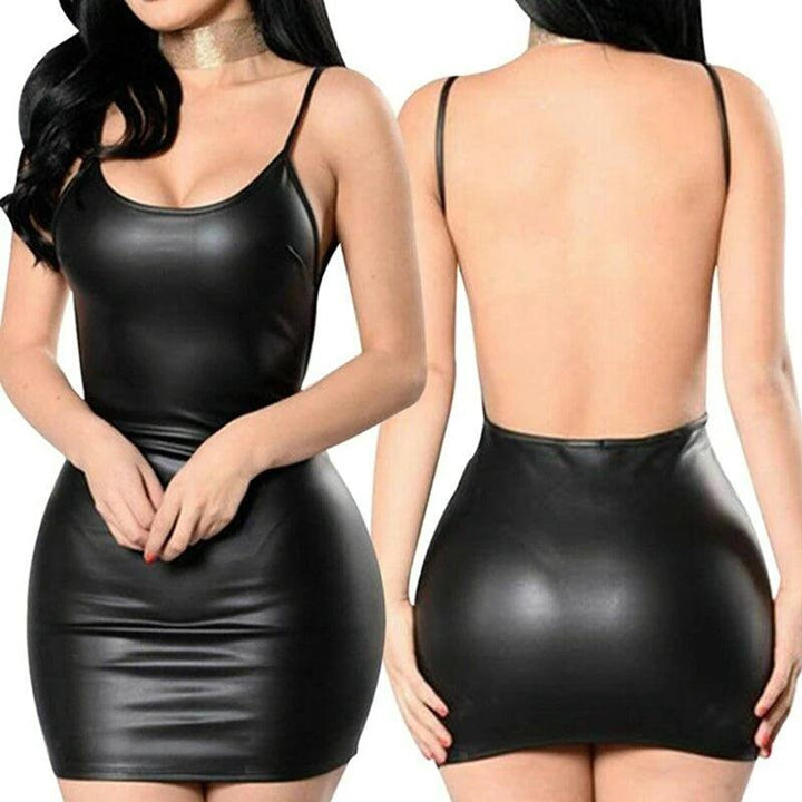 Summer Dress Women Sleeveless Bodycon Party Sexy Fashion Slim Club Mini Dresses-THAT FASHION STORE