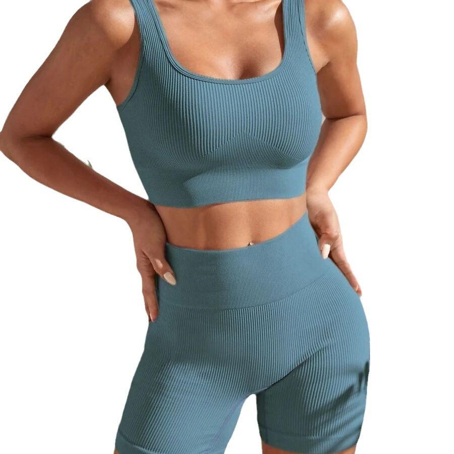 Yoga Clothes Shorts Sports Suit Women-THAT FASHION STORE